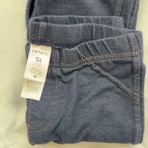 Carter's baby jean leggings Toddler Pants 5T